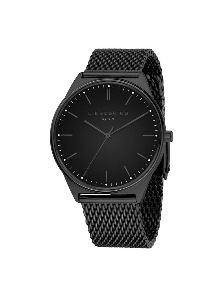 LIEBESKIND BERLIN Armbanduhr in schwarz günstig kaufen onesize
