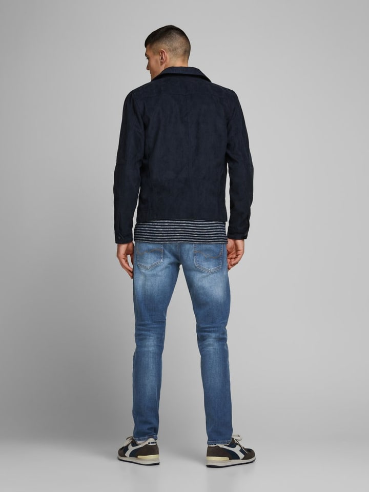 Jack & Jones Comfort Fit Jeans MIKE ORIGINAL JOS Mid Waist Reg Basic in Blau günstig kaufen