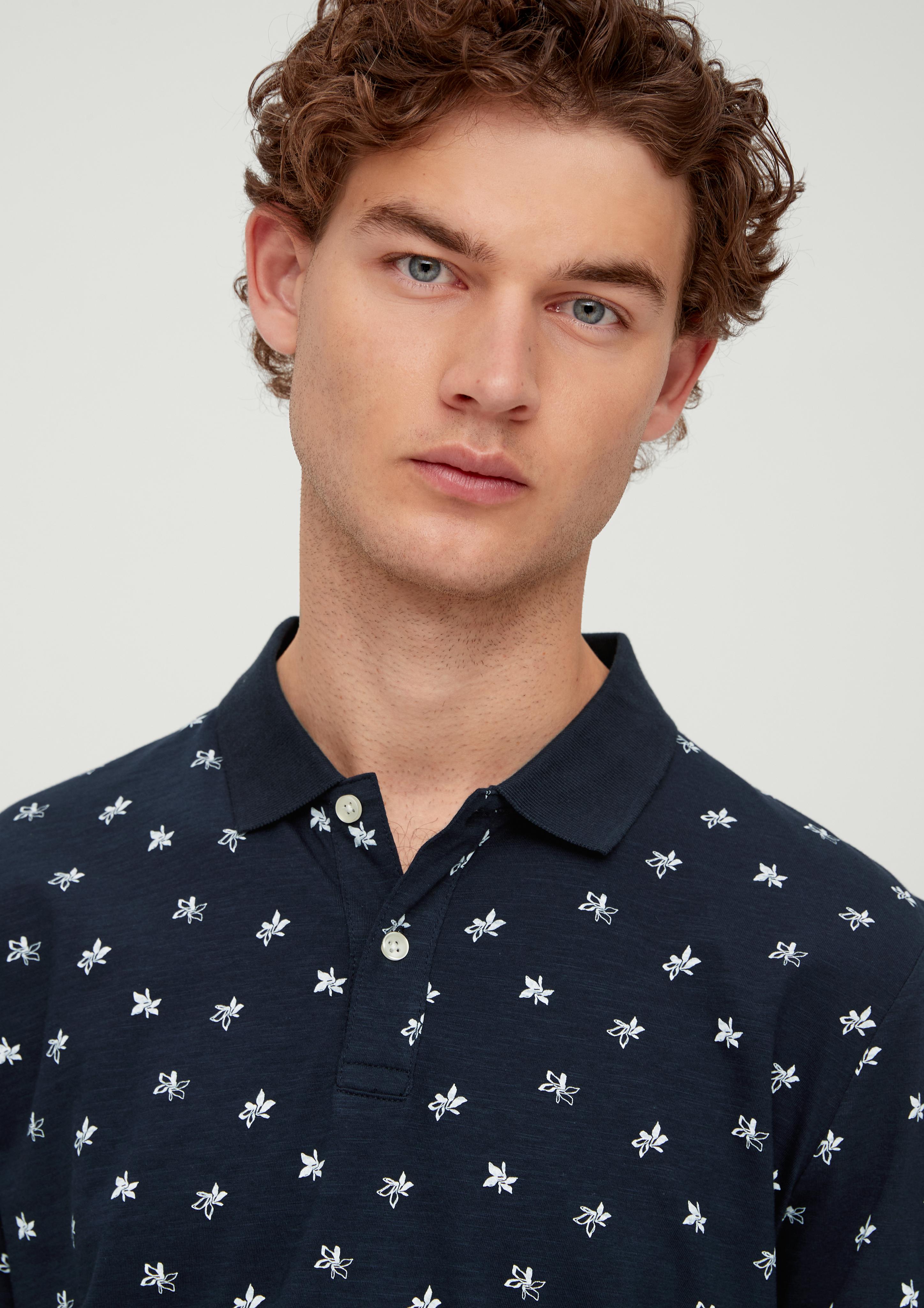 Poloshirt mit Allover-Print  2131471-59A1