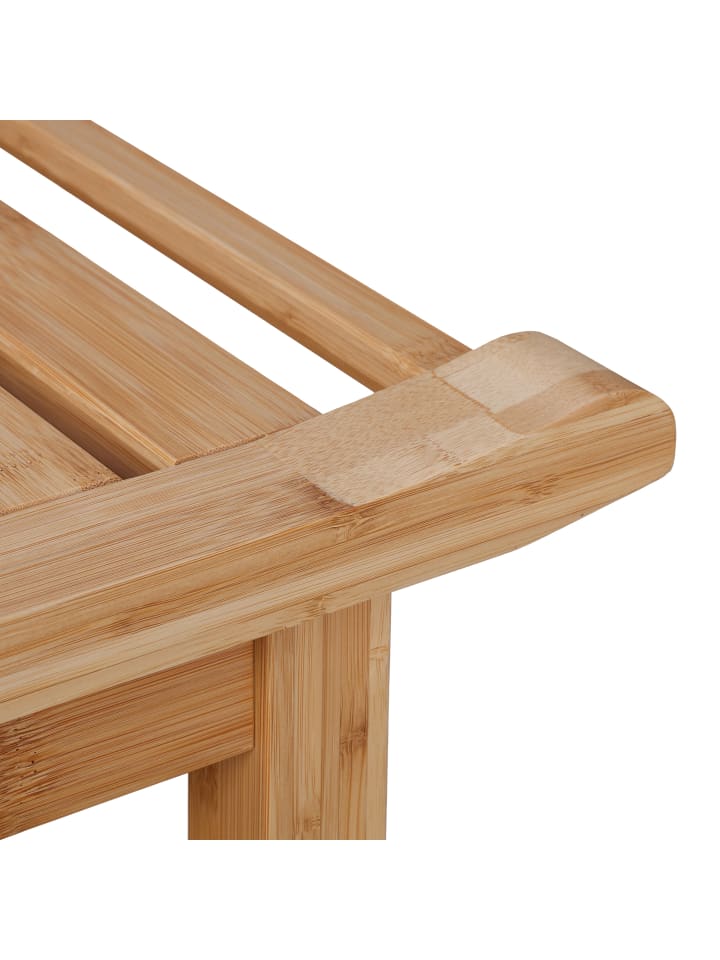relaxdays Badhocker in Natur - (B)55 x (H)45 x (T)40,5 cm günstig kaufen onesize
