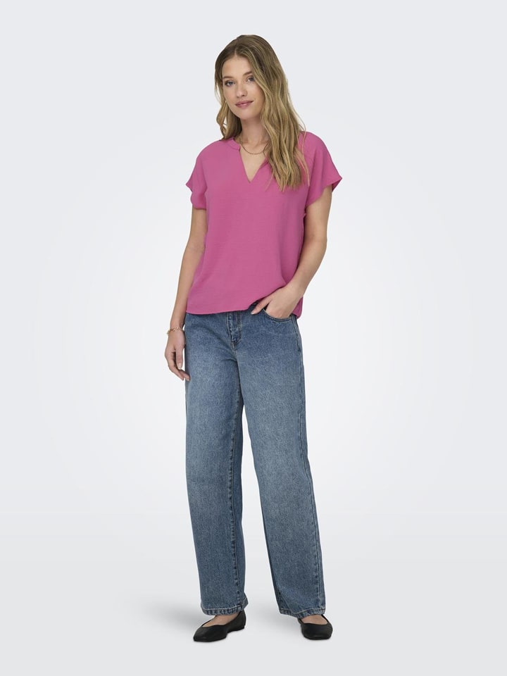JDY Bluse in Pink günstig kaufen