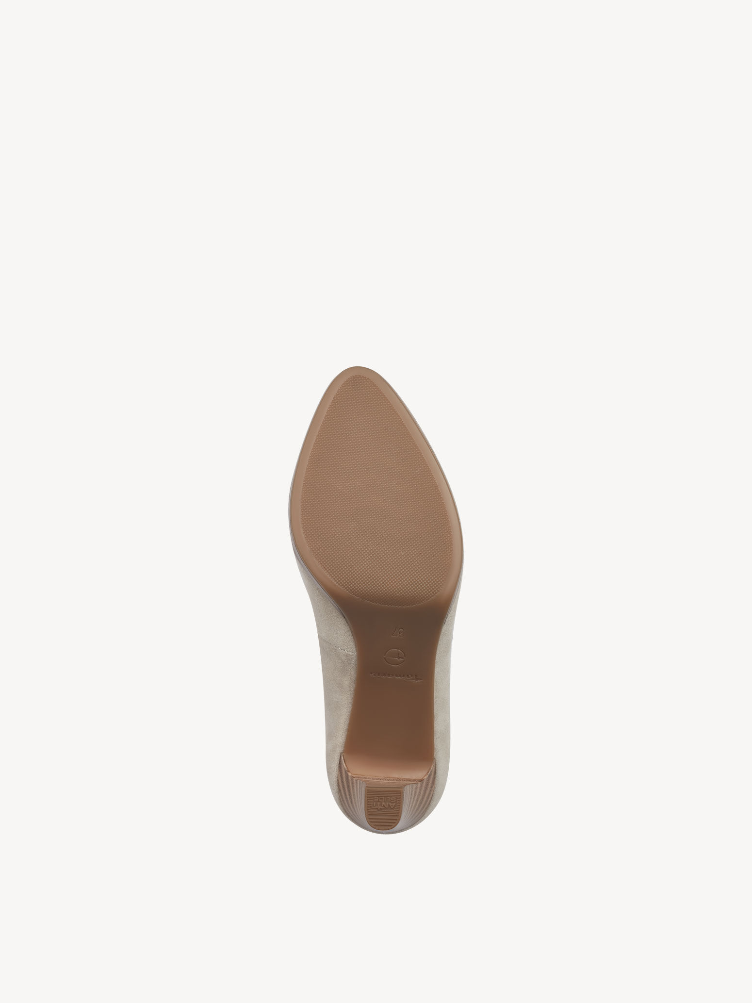 Escarpin en cuir - beige