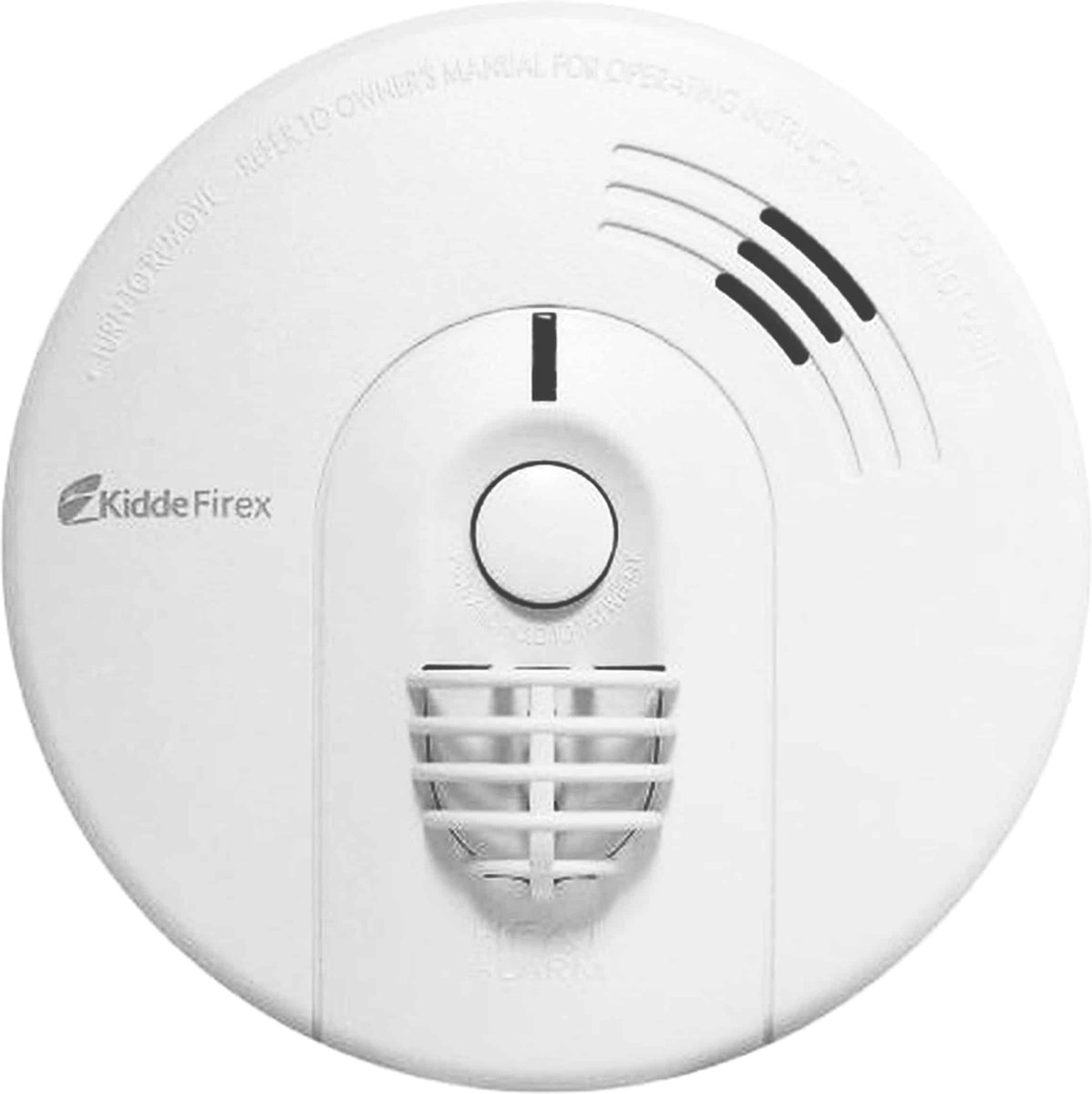 Detector de calor Firex 809-152046 Kf30r de 230 V con batería de respaldo de litio recargable.