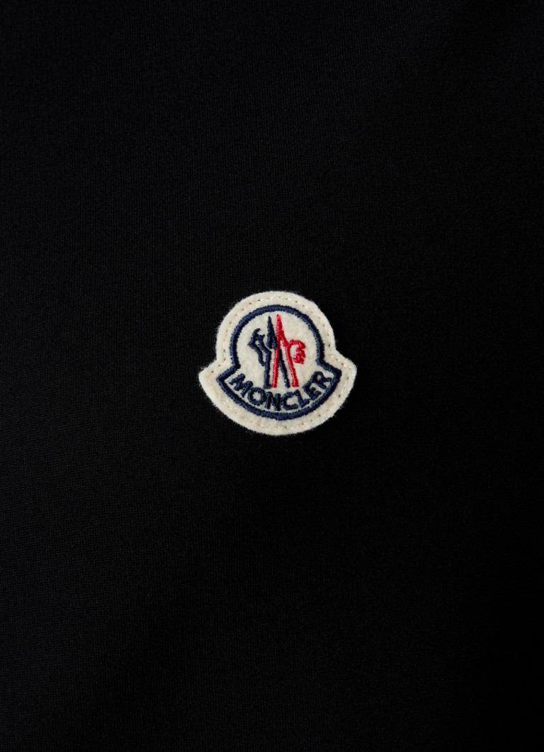 Moncler Punto Milano -collegepaita vetoketjullisilla taskuilla ja logolla