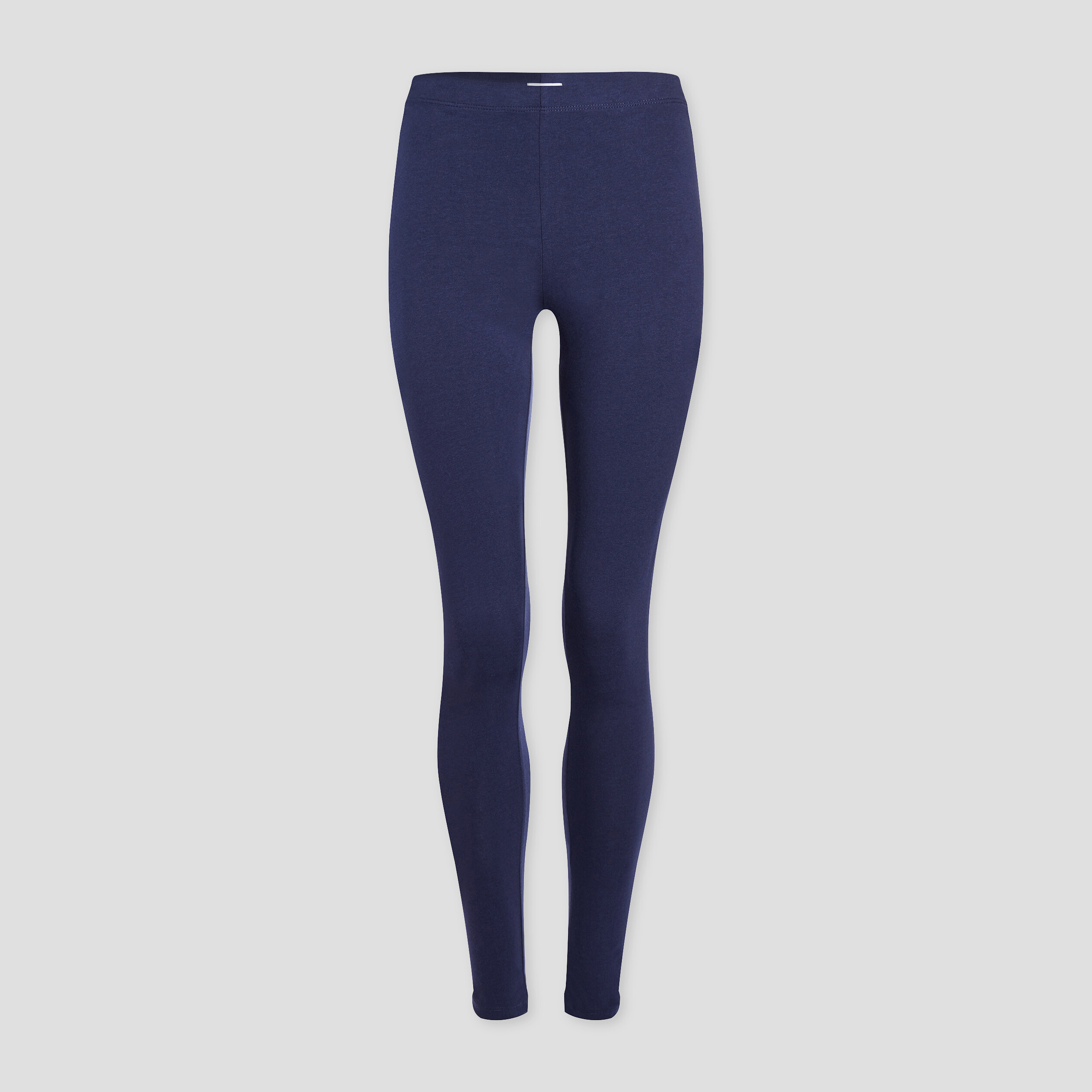Legging taille standard bleu marine femme | La Halle