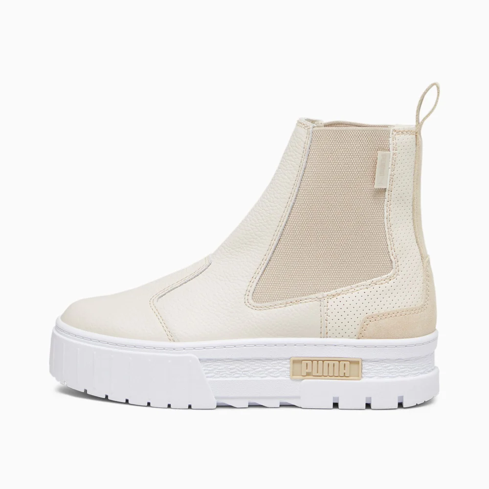 PUMA Mayze Chelsea Luxe Wns 393092_02 / weiss