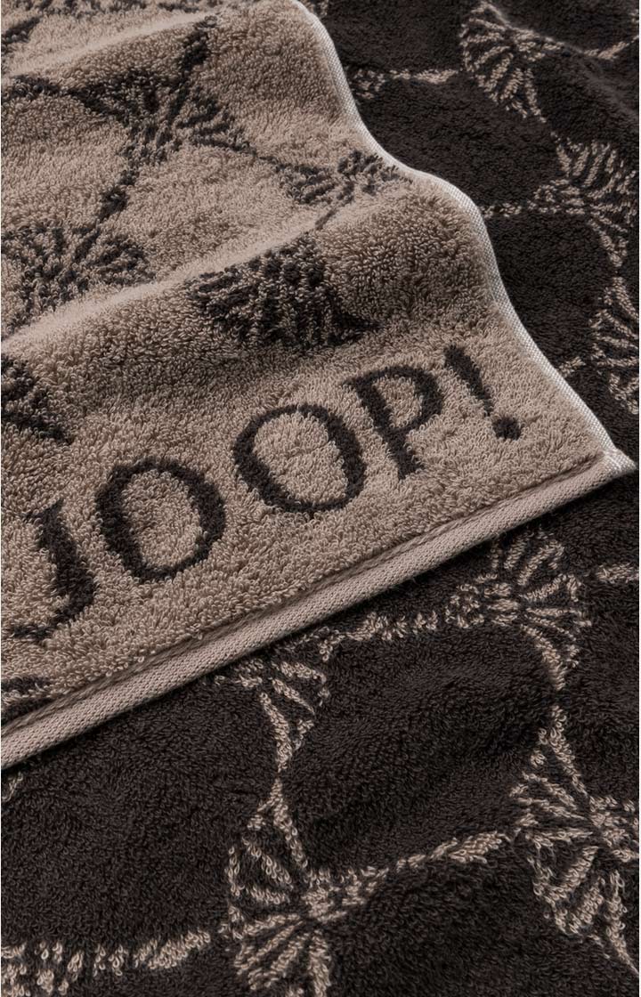 Duschtuch JOOP! CLASSIC CORNFLOWER in Mocca, 80 x 150 cm - im JOOP!