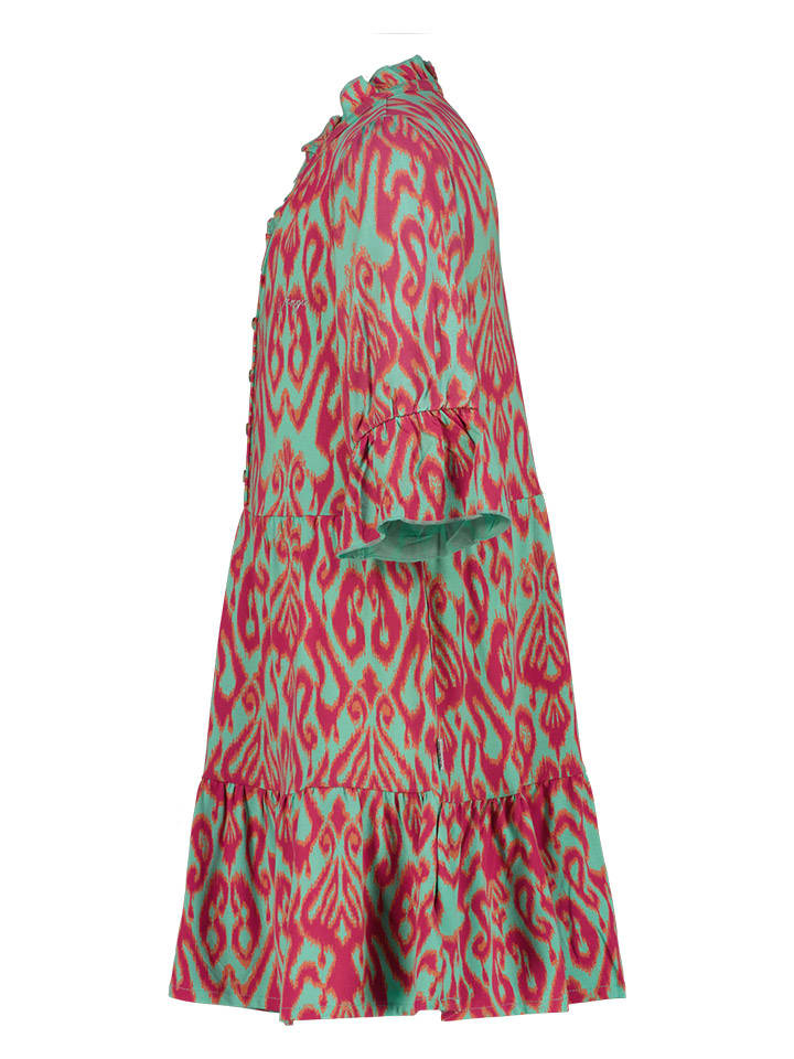 Vingino Kleid in Türkis/ Pink günstig kaufen