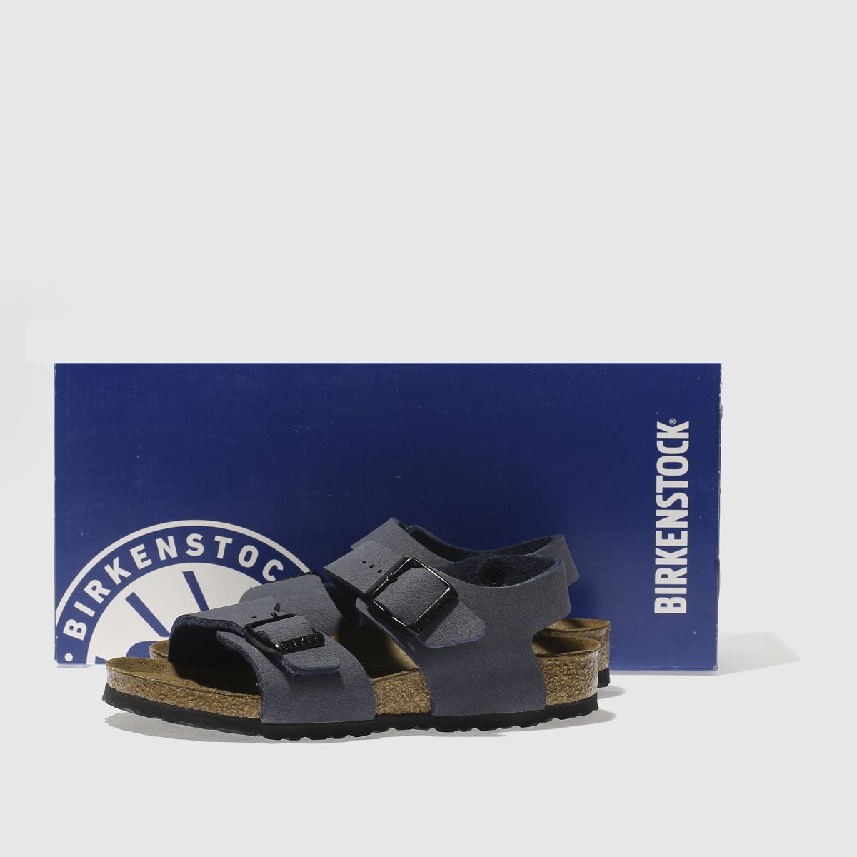 BIRKENSTOCK marinblå new york pojkar småbarnssandaler