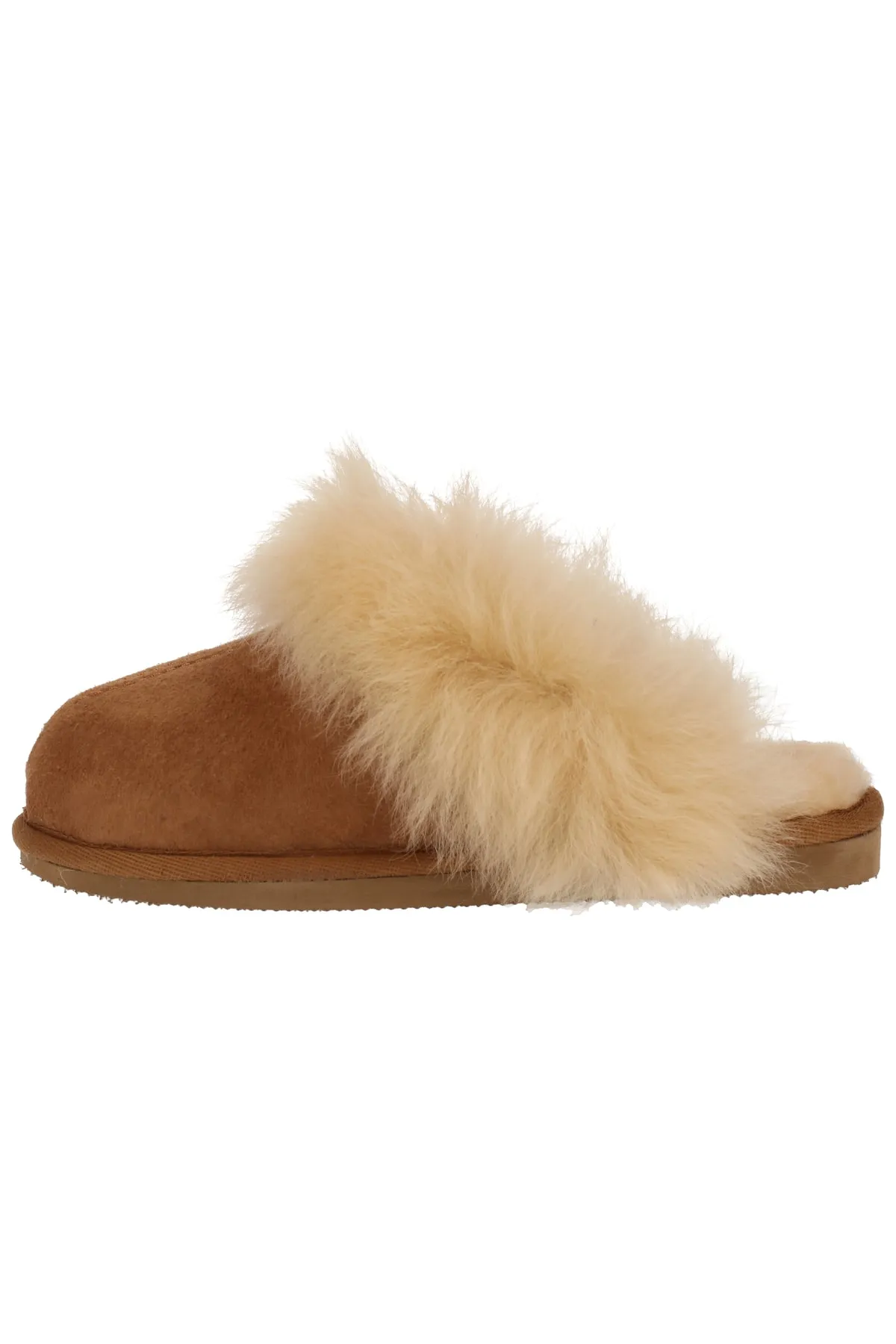 shepherd  Hausschuh - Braun - Flacher Absatz