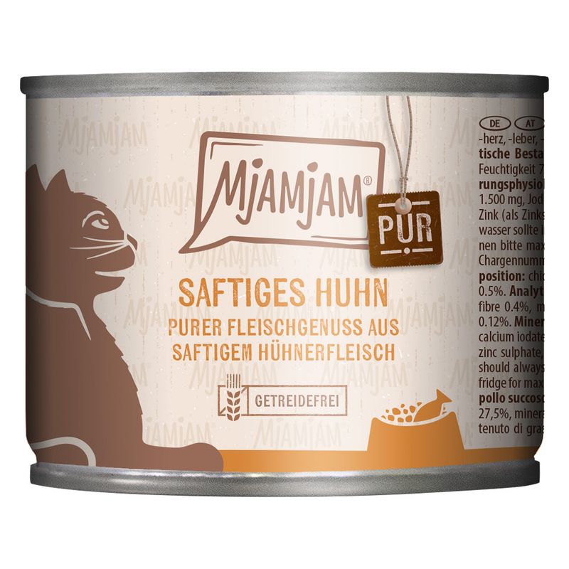 Sparpaket MjAMjAM Pur 24 x 200 g zu TOP-Preisen