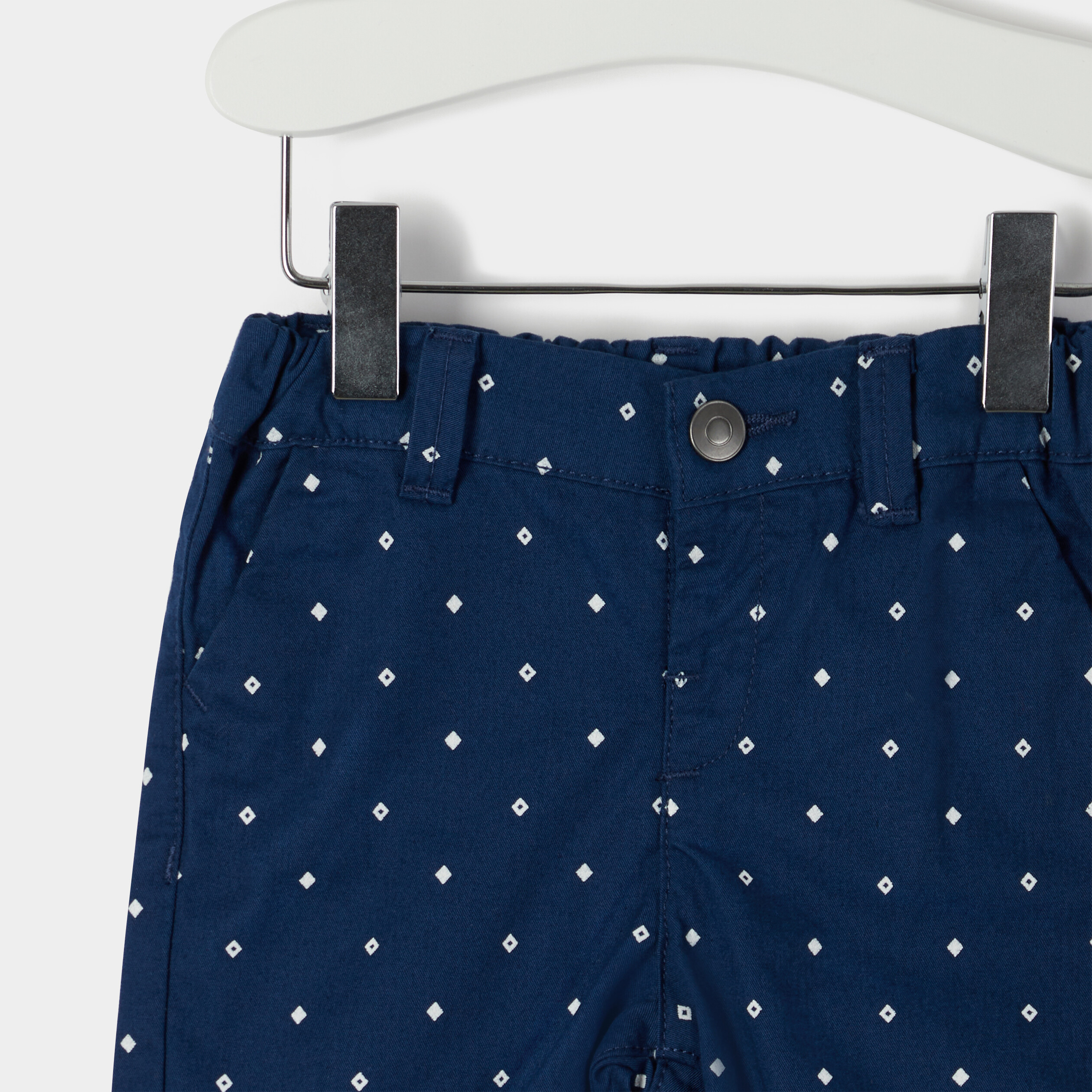 Bermuda droit bleu marine bébé garçon | La Halle