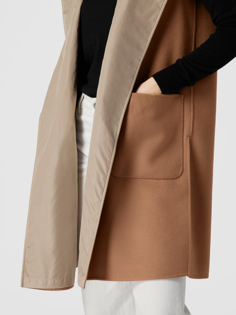 Wendeweste mit Taillenband Modell 'ORNATI' in camel
