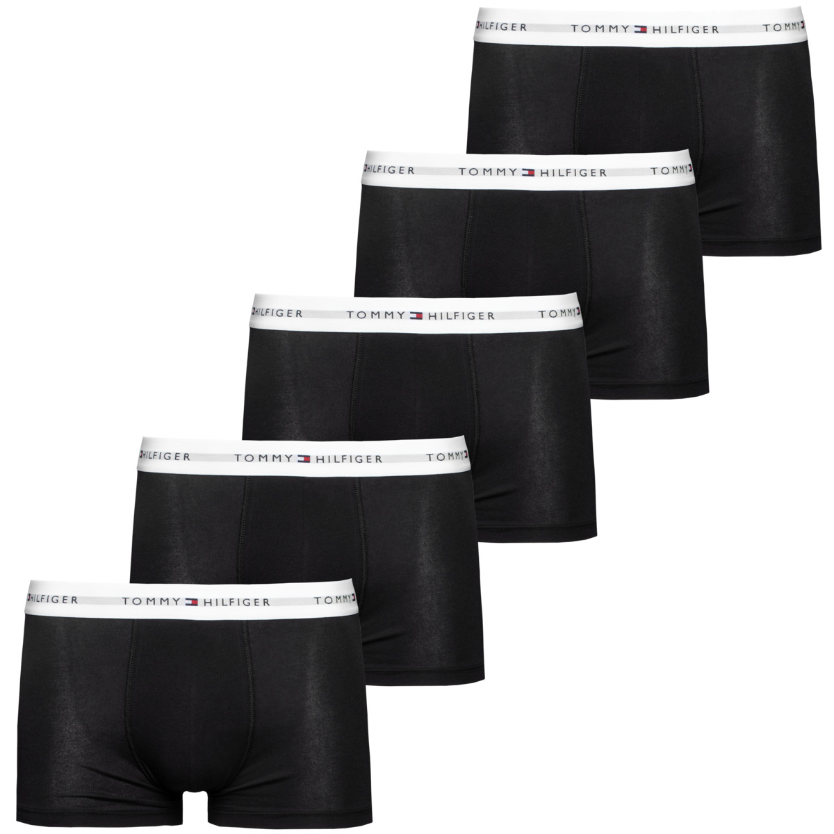 Tommy Hilfiger Trunks 5er-Pack Boxershorts schwarz