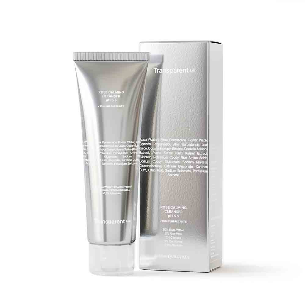 Transparent Lab Gesichtsreinigung Rose Calming Cleanser pH 5.5