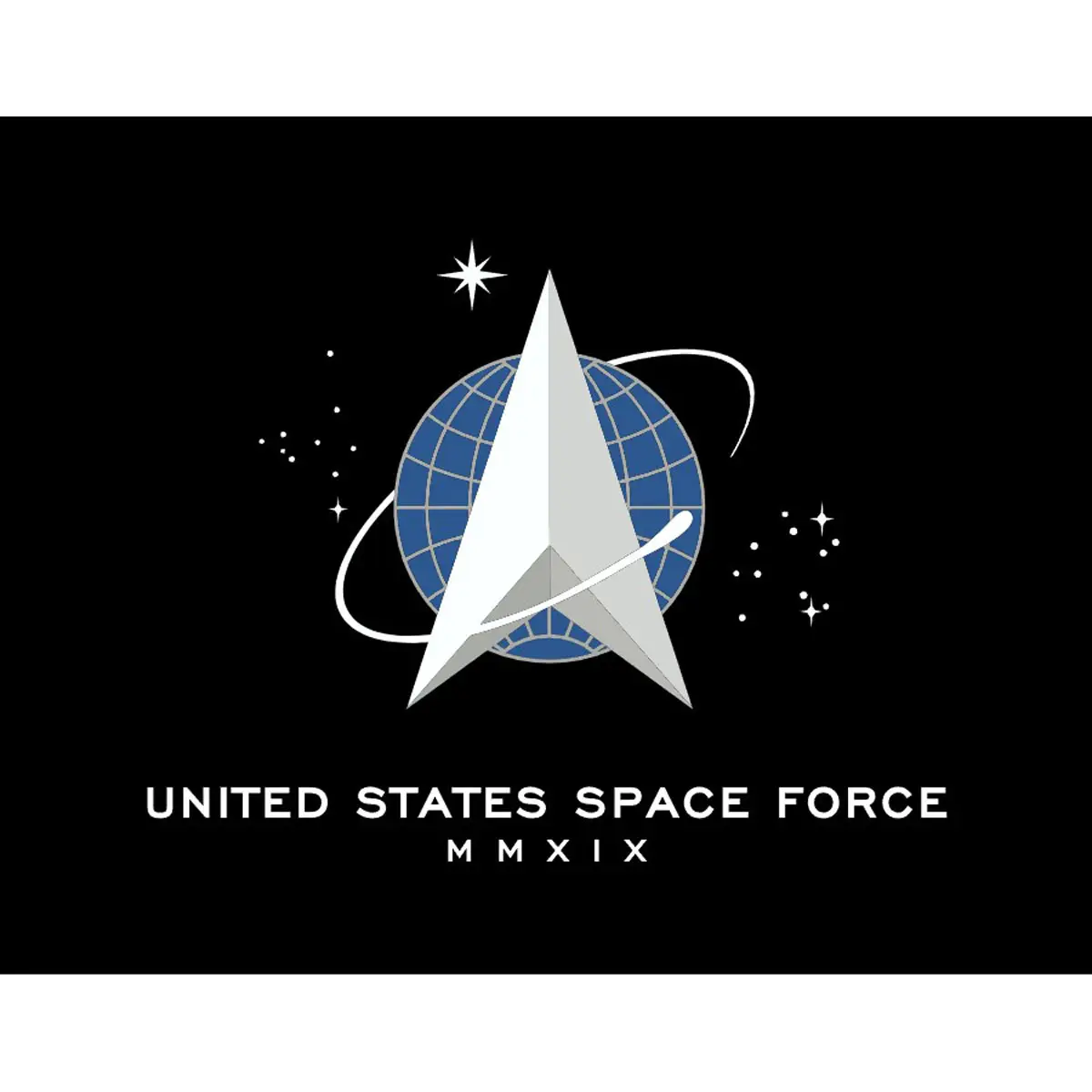 Flagge / Fahne US Space Force