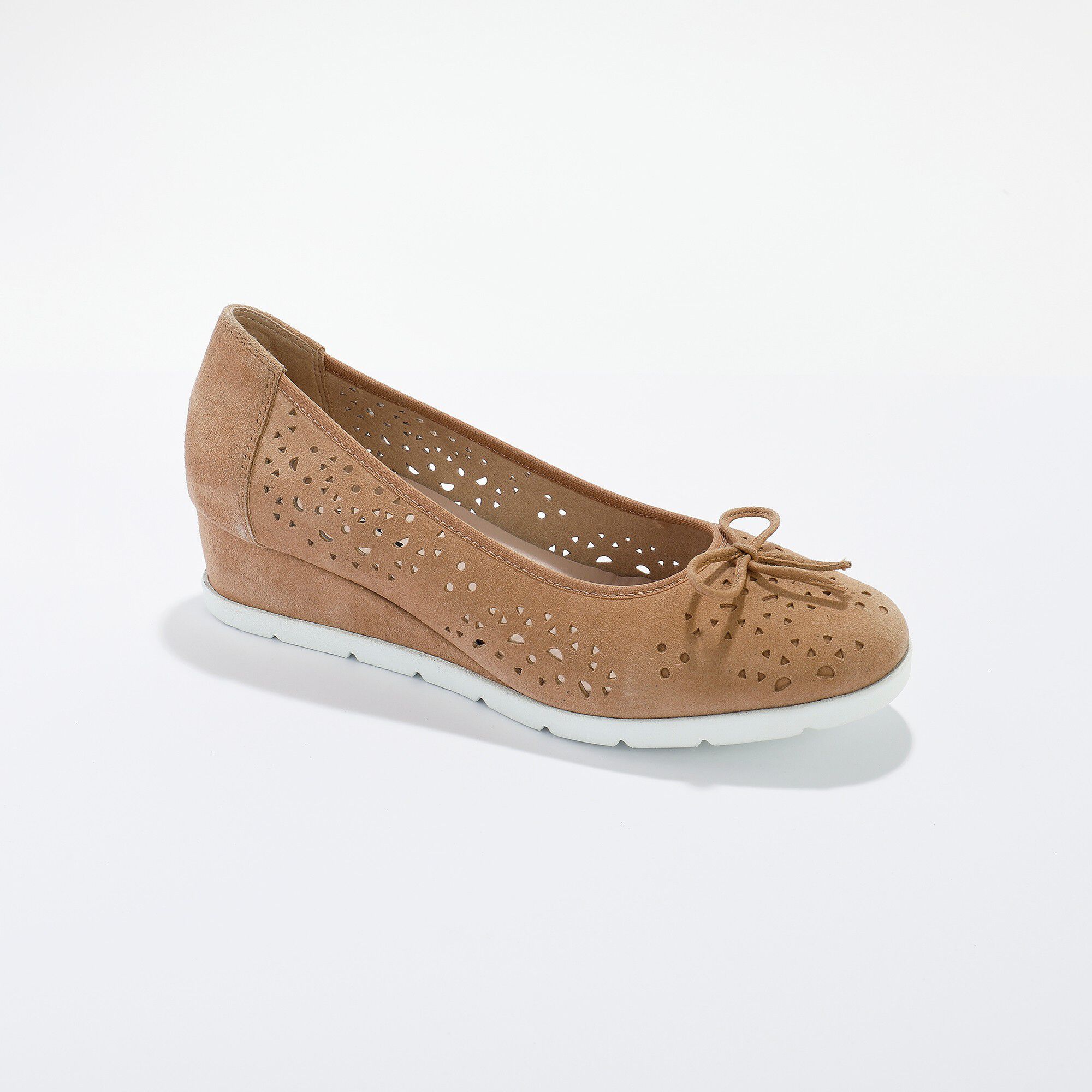 Ballerines cuir ajouré