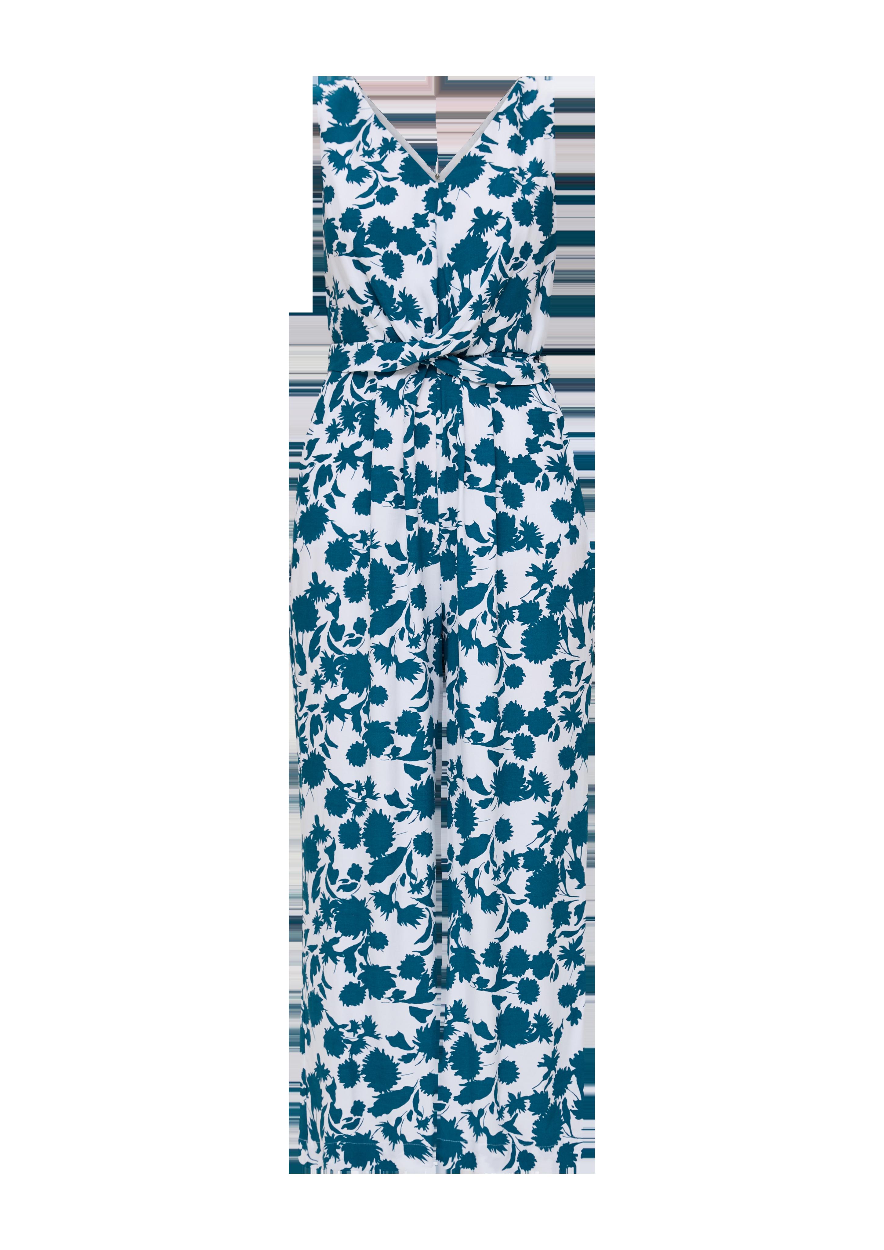 Viskose-Jumpsuit mit Taillengürtel  2132301-67A2