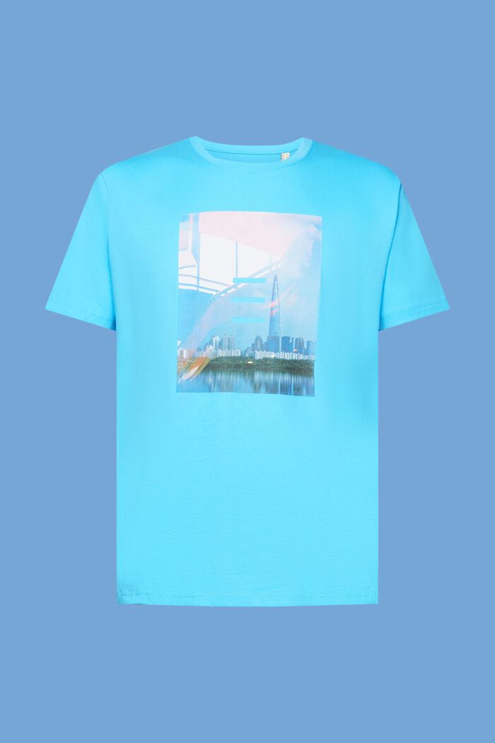 Baumwoll-T-Shirt mit Print