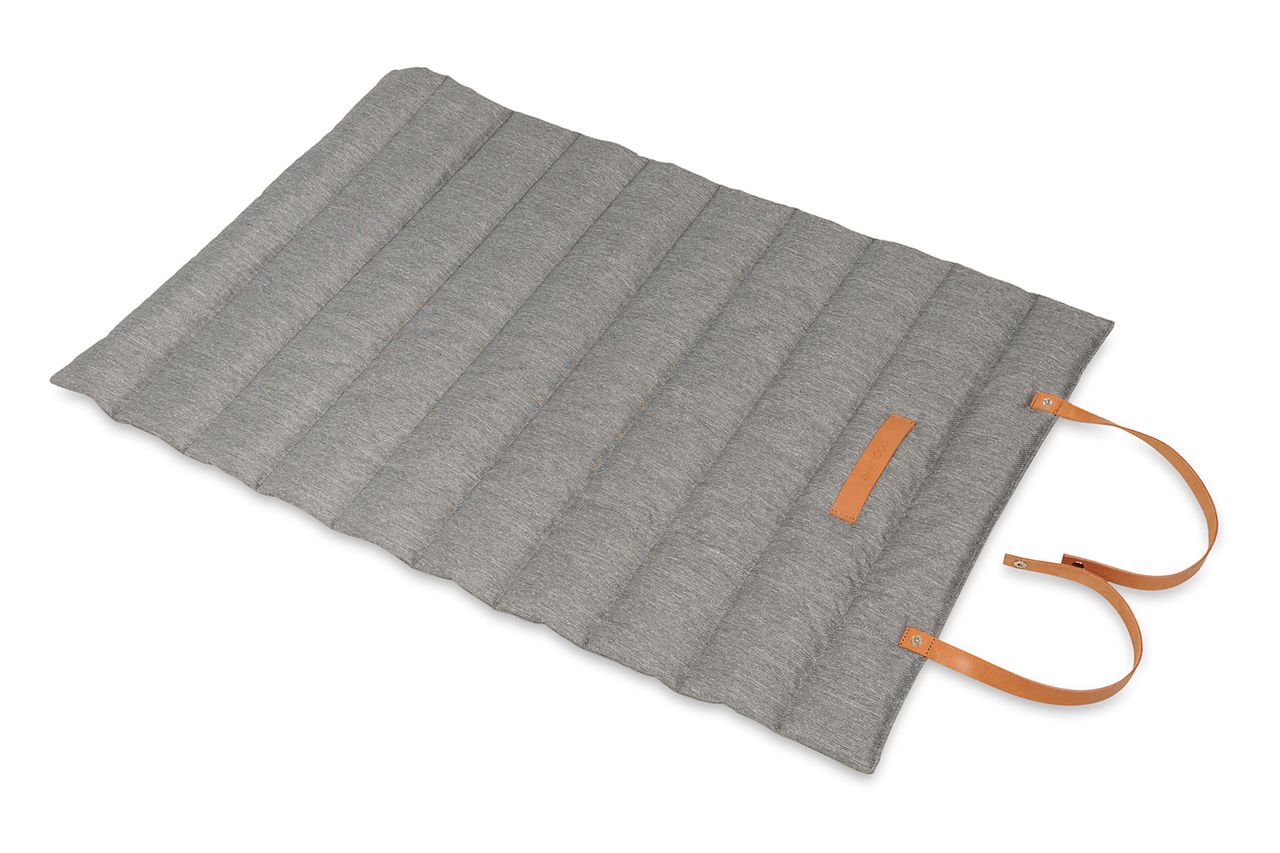 Animood Hunde-Rollmatte Luna Hundeteppich universal grau