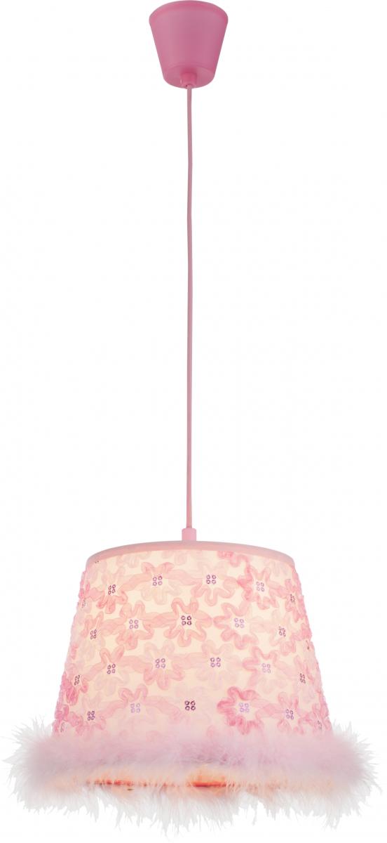 Globo Lighting - TARSO - Hängeleuchte Kunststoff pink, 1x E27