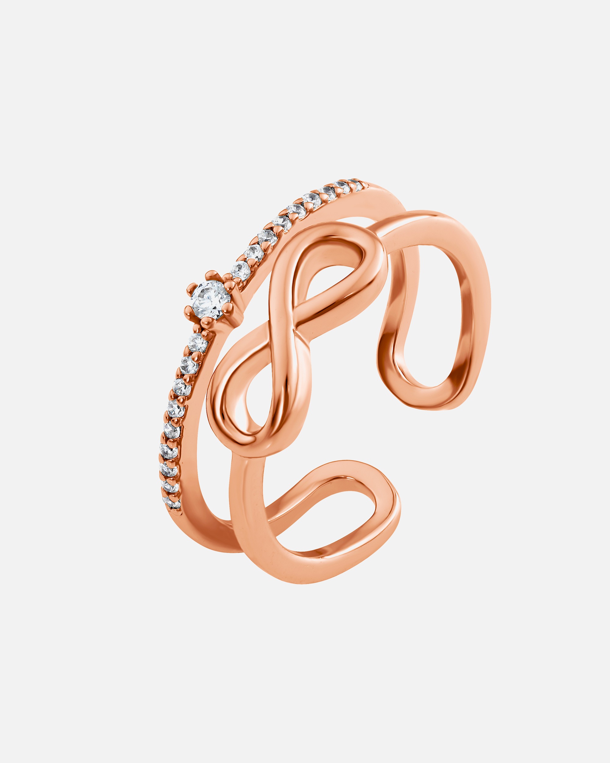 Heideman Blenda Gyűrű Rose Gold Színben