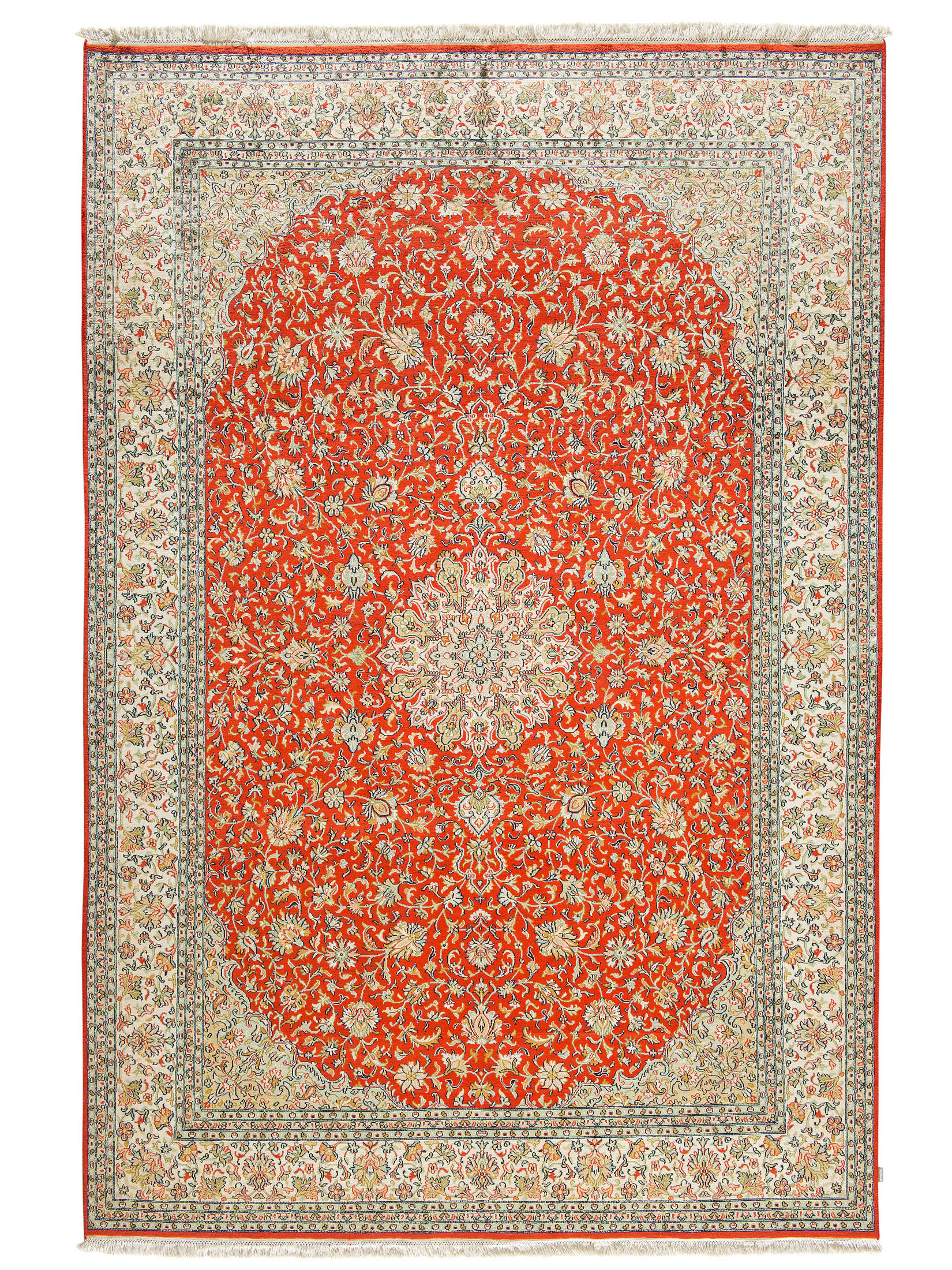 Kaschmir Seide 18/18 ca. 212 x 316 cm, Unikat / Einzelstück