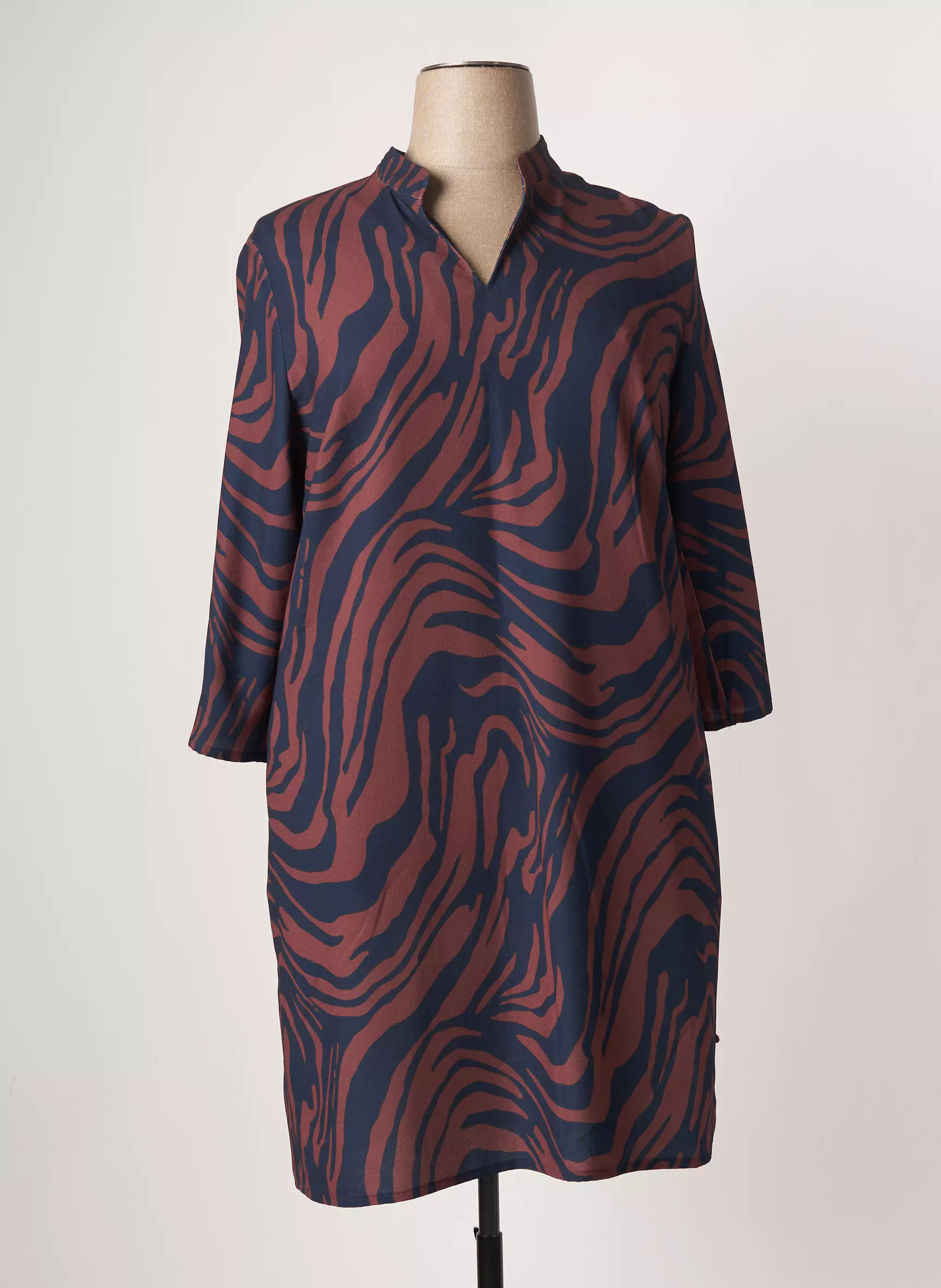 Vera Mont Robes Mi Longues Femme couleur bleu