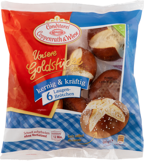 Coppenrath & Wiese Unsere Goldstücke Laugenbrötchen