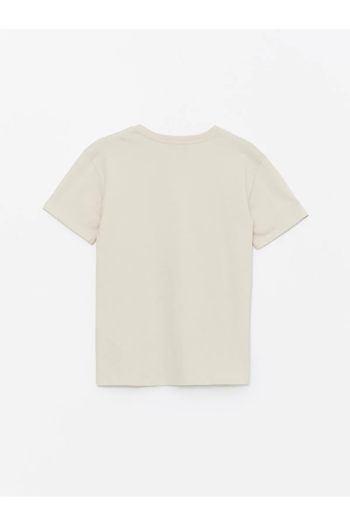 LC Waikiki  Bedrucktes, kurzärmliges Damen-T-Shirt mit Rundhalsausschnitt