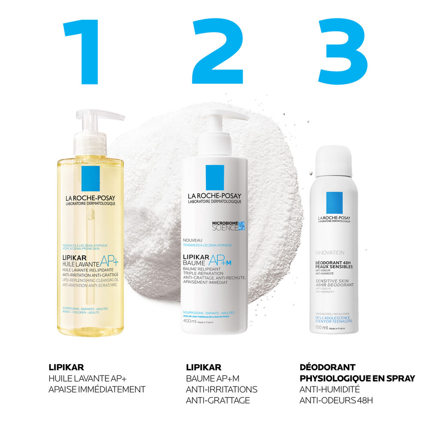 la roche-posay Déodorant Physiologique 48h Spray Anti-Odeurs & Anti-Humidité 150 ml