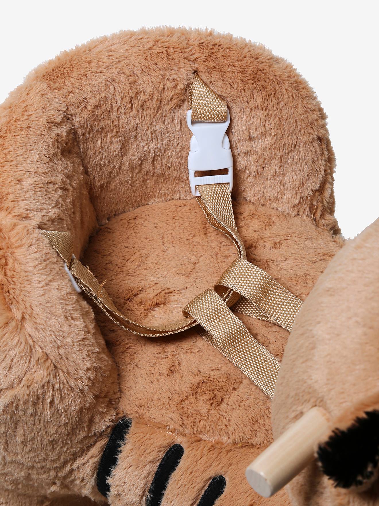 Vertbaudet Baby Schaukeltiger, Holz FSC - gelb