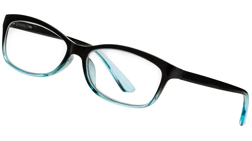 LEXXOO Lesehilfe Dpt. +1,00 Kunststoff Metallic Blau