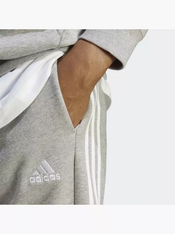 adidas Essentials French Terry Tapered Cuff 3-Streifen Hose