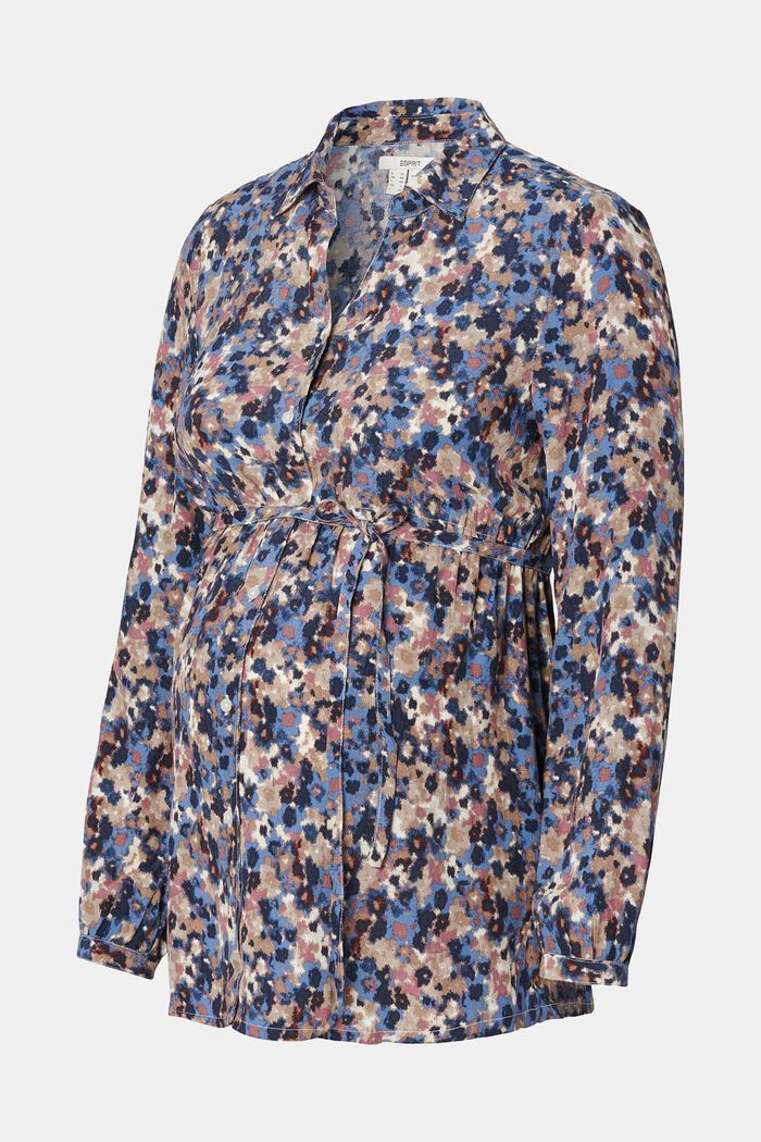 Gemusterte Bluse
