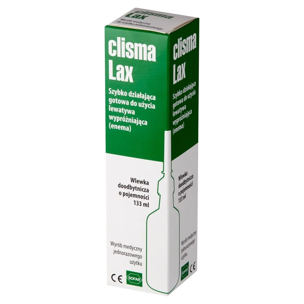 Κλύσμα μιας χρήσης Clisma Lax