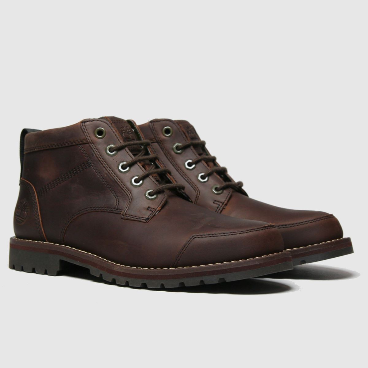 Timberland – Larchmont II – Bruna chukka-stövlar med 5 ögor