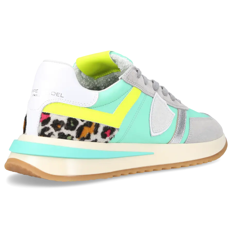 Philippe Model - Sneaker low TYLD AP02 Veloursleder - türkis