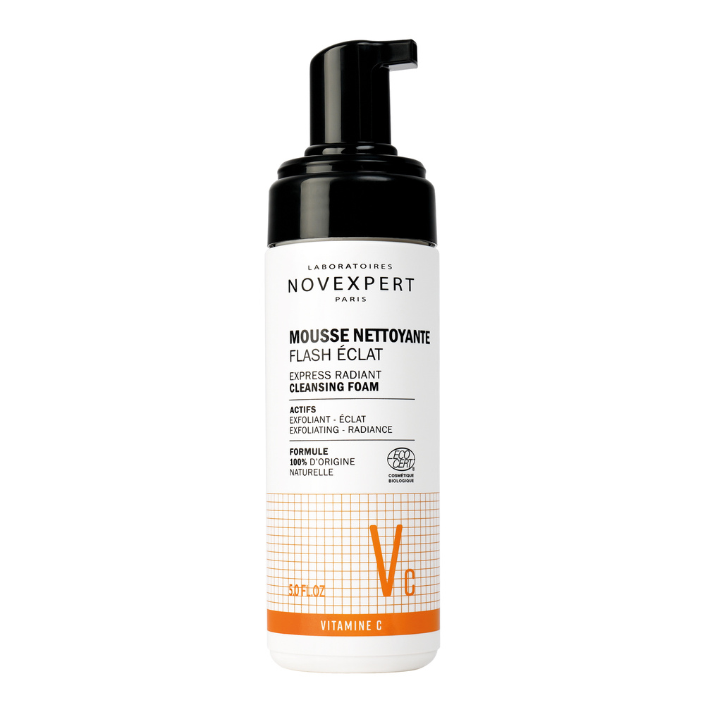 laboratoires novexpert Mousse Nettoyante Flash Eclat Mousse nettoyante