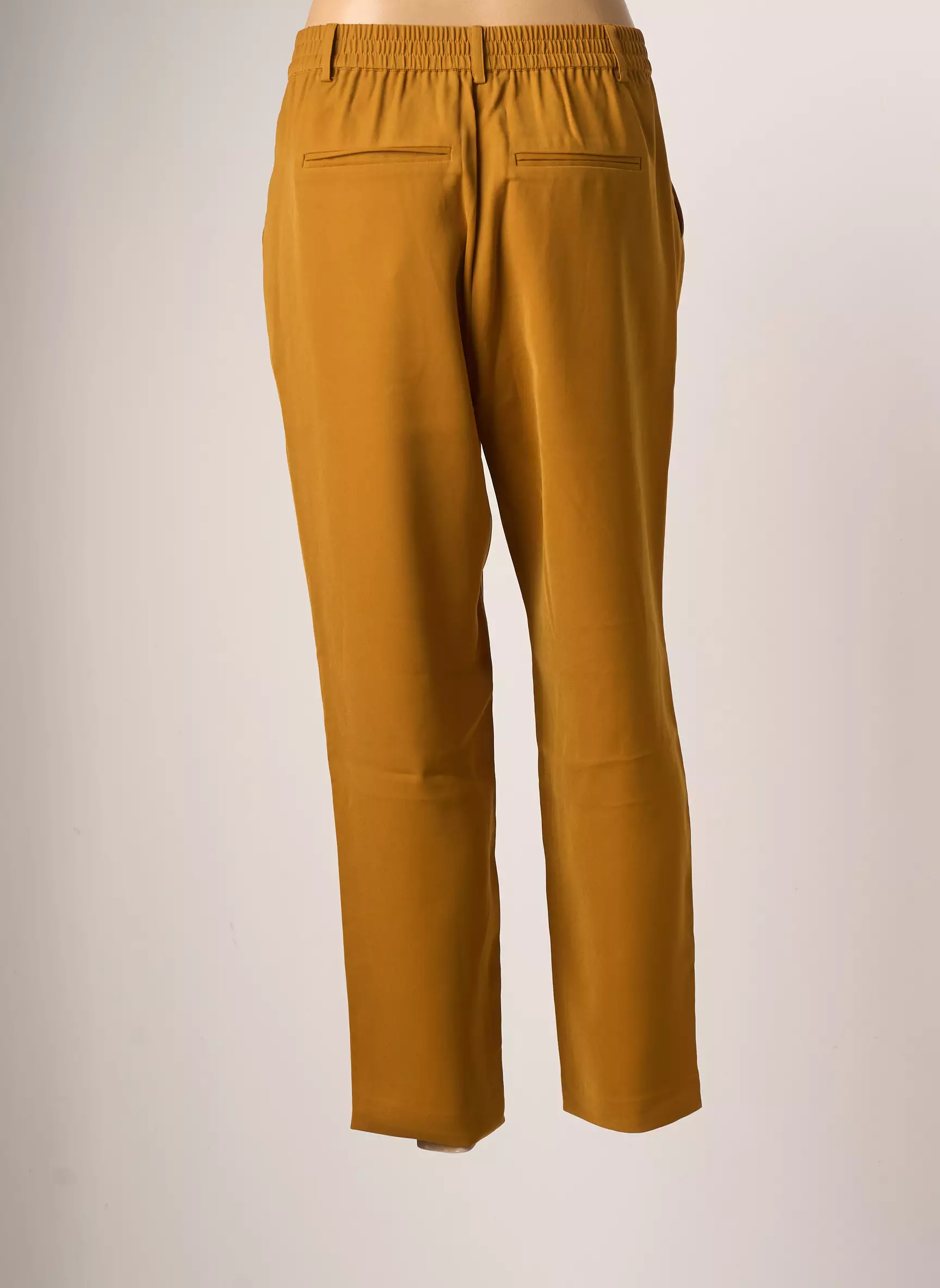 Second Female Pantalons Chino Femme couleur jaune