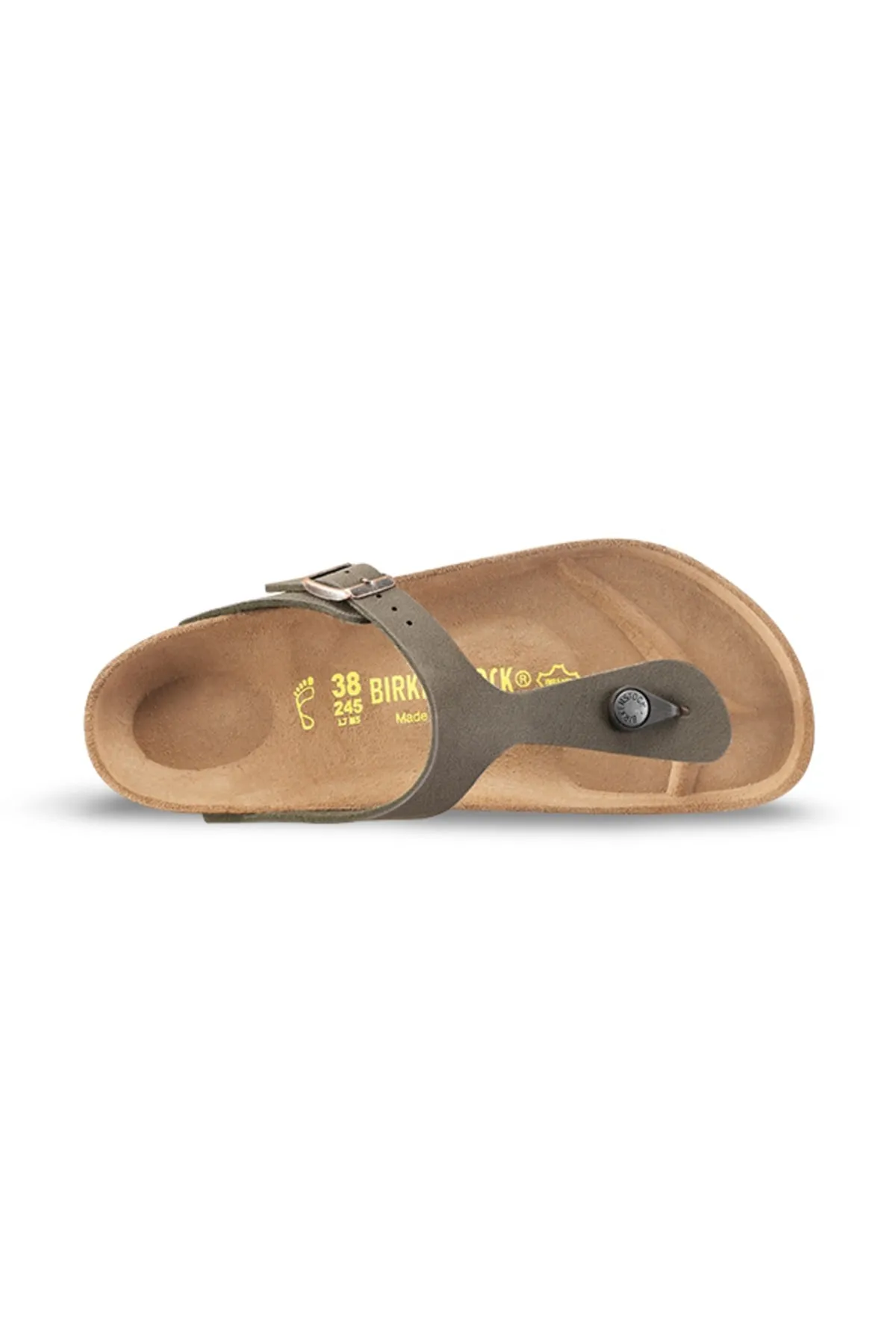 Birkenstock  Sandalette - Grau - Flacher Absatz