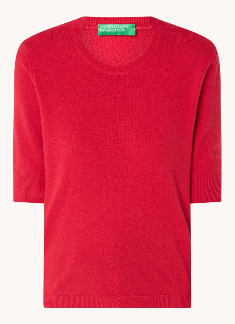 Benetton Fine-knit virgin wool top