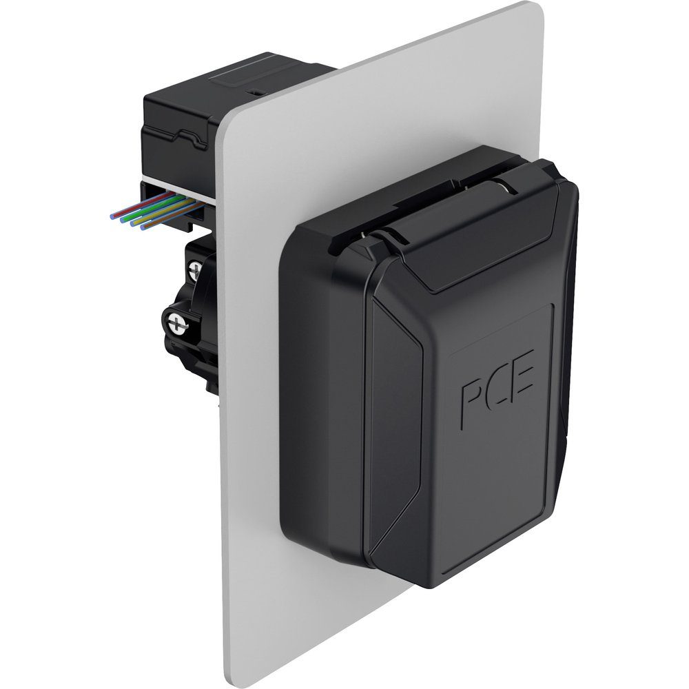 PCE PCE e325-r eMobility Ladesteckdose Typ 2 32 A Elektroauto-Ladegerät
