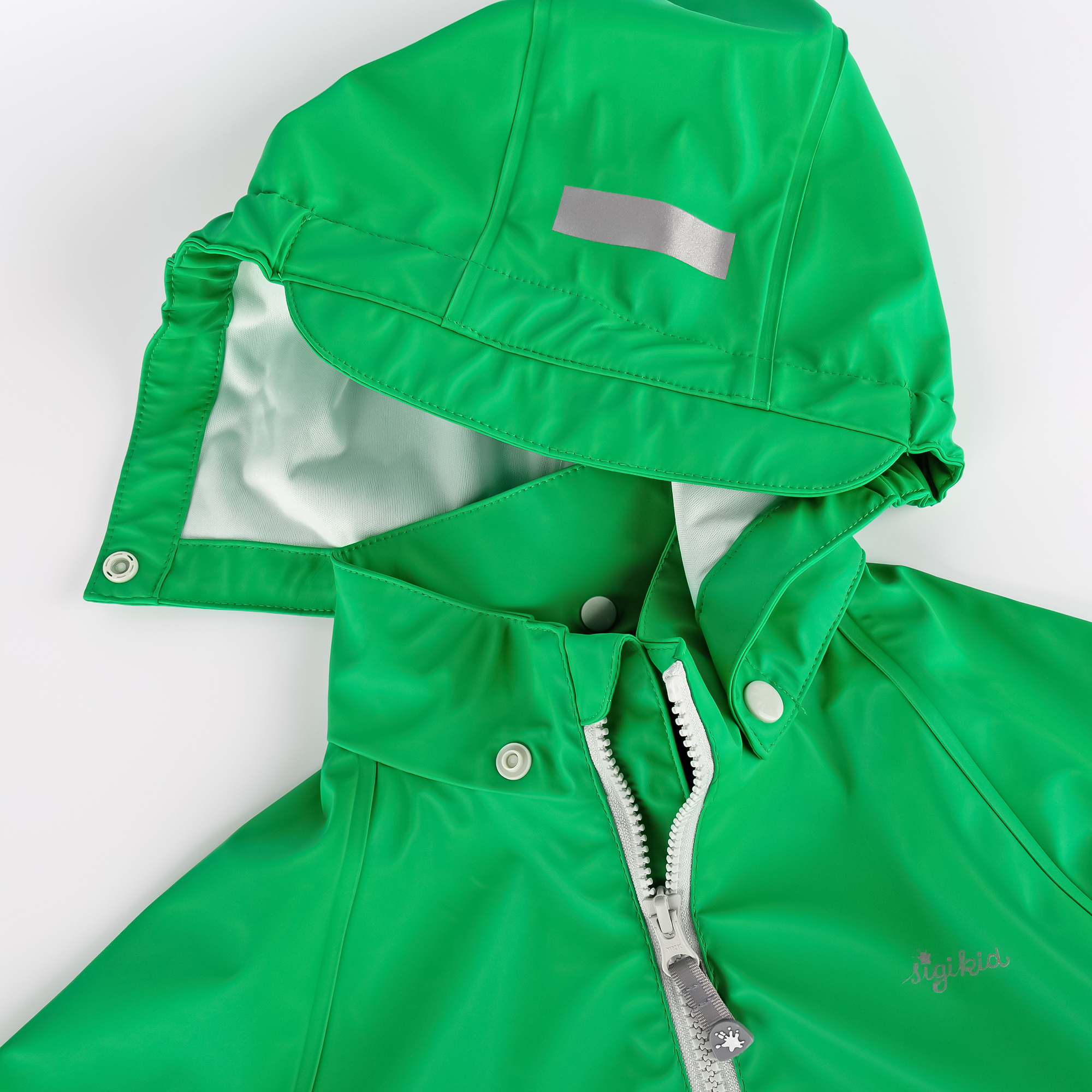 Kinder Regenjacke, hellgrün
