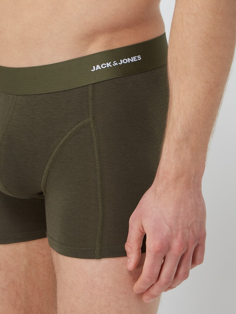 Trunks im 3er-Pack in olivgrün