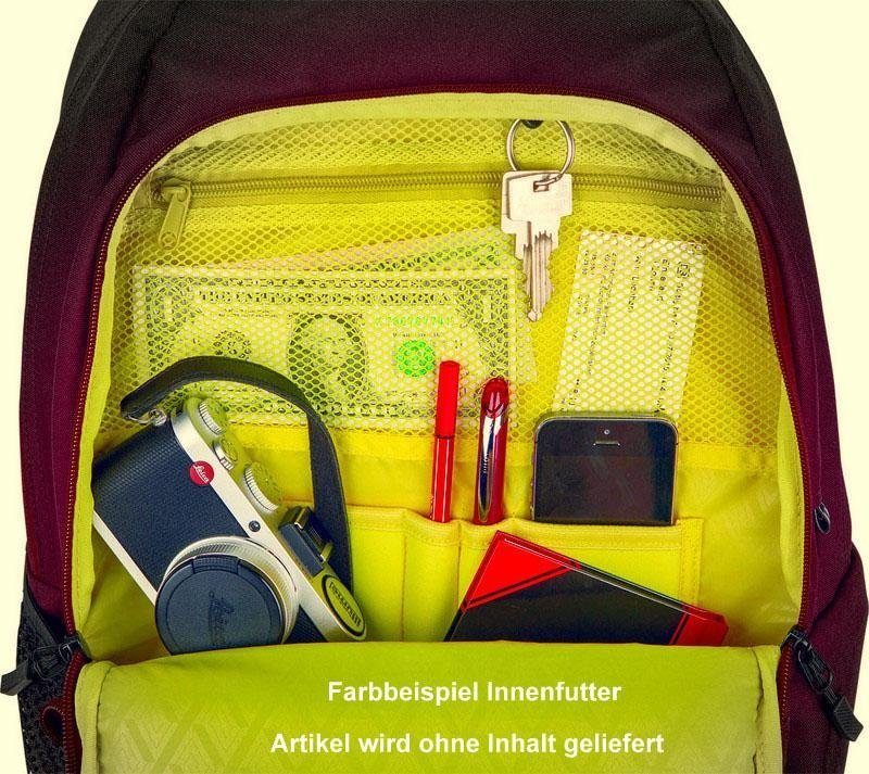 NITRO Schulrucksack Stash 29, Blur Blue Trims