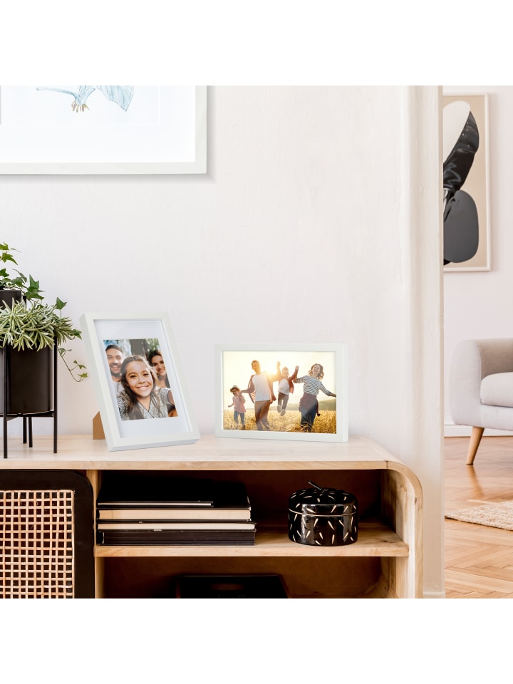 relaxdays 2x Bilderrahmen in Weiß - 20 x 30 cm günstig kaufen onesize