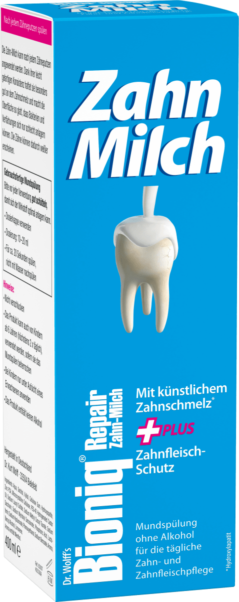 Mundspülung Repair Zahnmilch, fluoridfrei, 400 ml