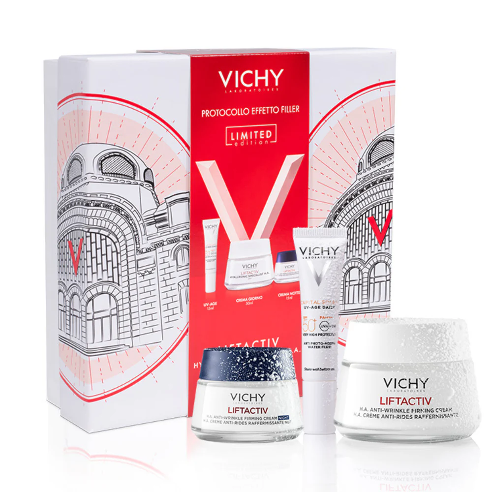 Liftactiv Spa poklon set Protokol protiv bora Liftactiv HA krema PNM + UVAGE + noćna krema - poklon set protiv bora, dnevna krema protiv bora