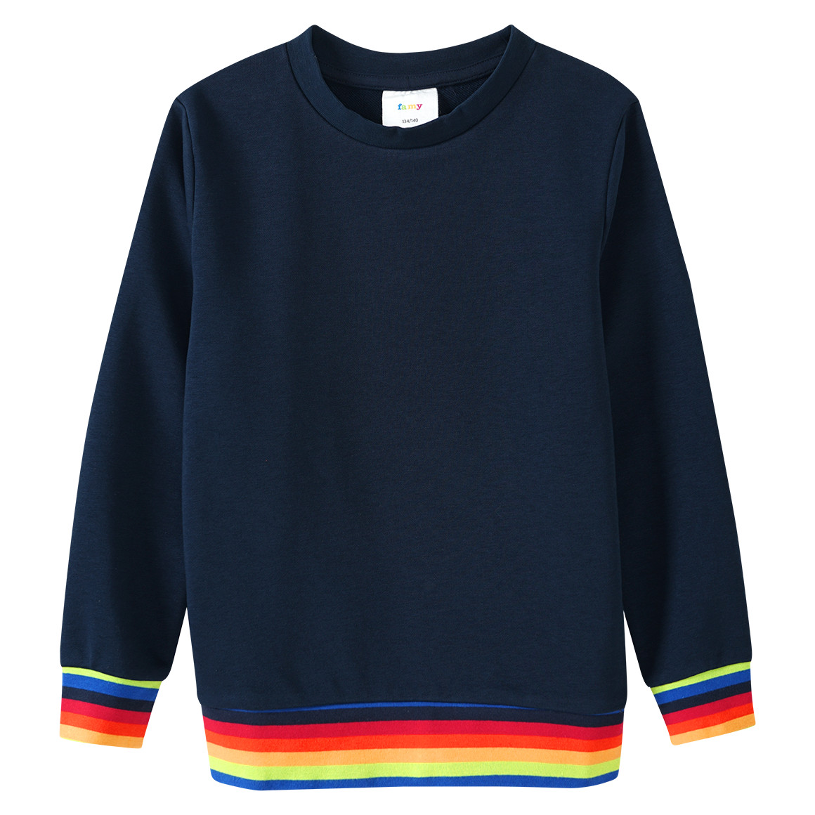 Kinder Sweatshirt mit bunten Akzenten